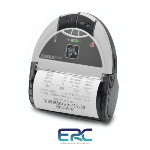 Zebra EZ320 Bilet Ve Makbuz Yazıcı 1 Zebra EZ320 Mobil yazıcı